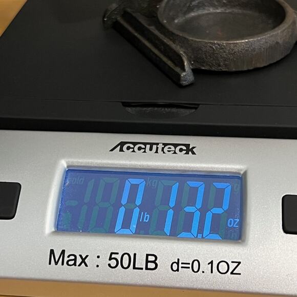 Vintage Santa Stained Glass Style Tea Light Candle Holder Cast Iron Tanco Taiwan - Picture 6 of 8